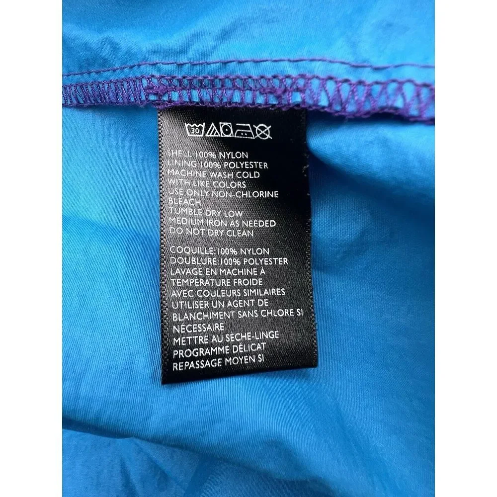 CPO Provisions 1/2 Zip‎ Multicolor Windbreaker Jacket Large Long Sleeve